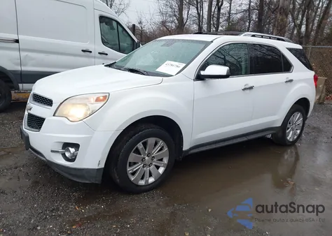 2011 Chevrolet Equinox Ltz z USA, uszkodzony, nr VIN 2CNFLGE57B6287308